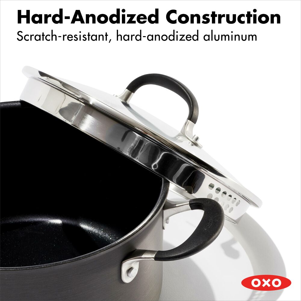 Non-Stick 6-Quart Stock Pot with Lid J9