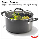 Non-Stick 6-Quart Stock Pot with Lid J9
