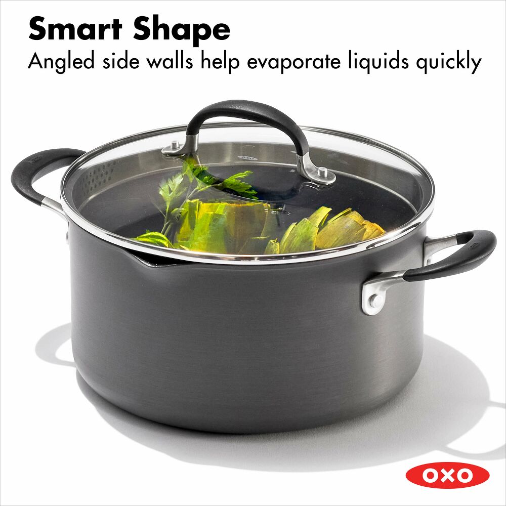 Non-Stick 6-Quart Stock Pot with Lid J9