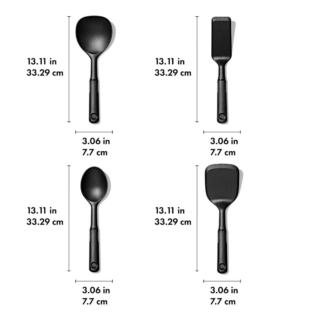 4-Piece Nylon Mini Utensil Set B2