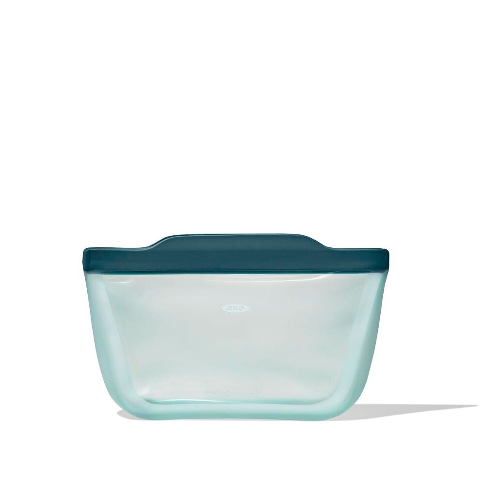 Silicone Reusable Bag - Stand-Up Quart (32 oz) - Lagoon M1
