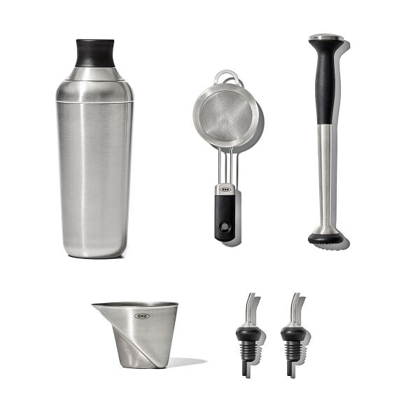 Steel 6-Piece Barware Set L2