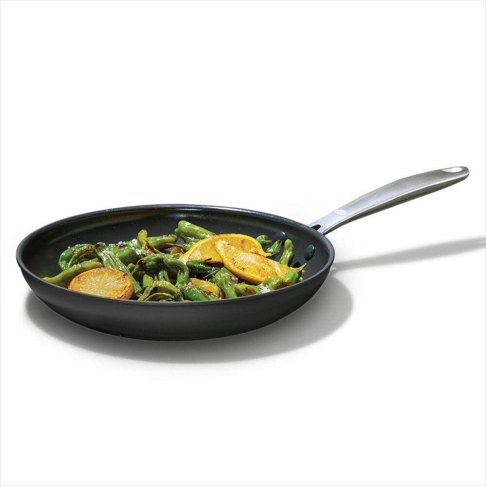 Enhanced Non-Stick 2-Piece Frypan Set — Black O9