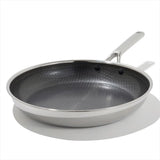 Trident Hybrid Non-Stick Stainless Steel 12 in Fry Pan M2