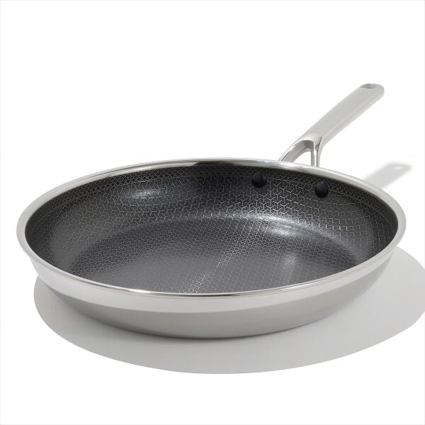Trident Hybrid Non-Stick Stainless Steel 12 in Fry Pan M2