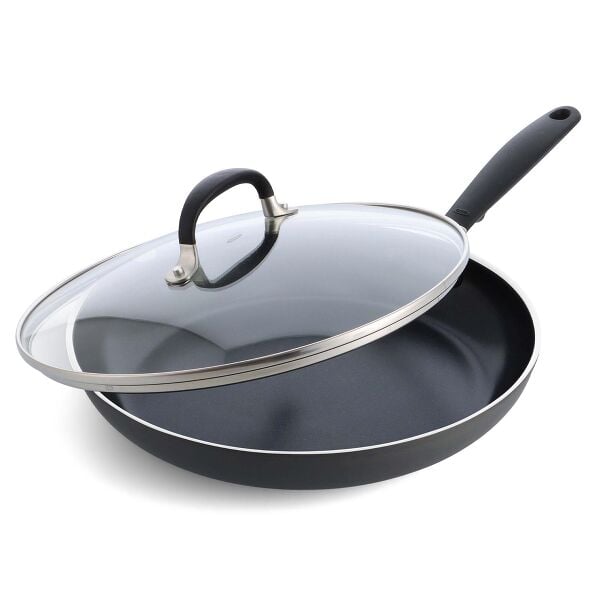 Non-Stick Pro Every Day 12 Inch Frypan with Lid G6