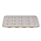 Non-Stick Pro Ceramic Coated Metal Bakeware 12 Cup Muffin Pan D8