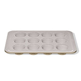 Non-Stick Pro Ceramic Coated Metal Bakeware 12 Cup Muffin Pan D8