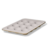 Non-Stick Pro Ceramic Coated Metal Bakeware 12 Cup Muffin Pan P7