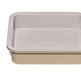 Non-Stick Pro Ceramic Coated Metal Bakeware 9” Square Cake Pan Q4