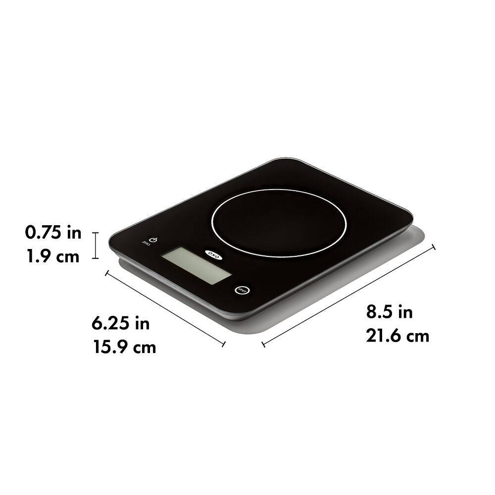 Everyday Glass Food Scale 11lbs/5kg R8