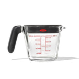2 Cup Glass Measuring Cup with Lid M1
