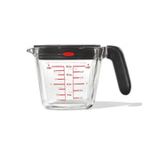 2 Cup Glass Measuring Cup with Lid M1