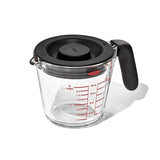 2 Cup Glass Measuring Cup with Lid M1