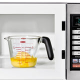 2 Cup Glass Measuring Cup with Lid M1