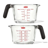 2-Cup and 4-Cup Glass Measuring Cup Set R8