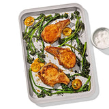 Non-Stick Pro Ceramic Coated Metal Bakeware Half Sheet Pan T7