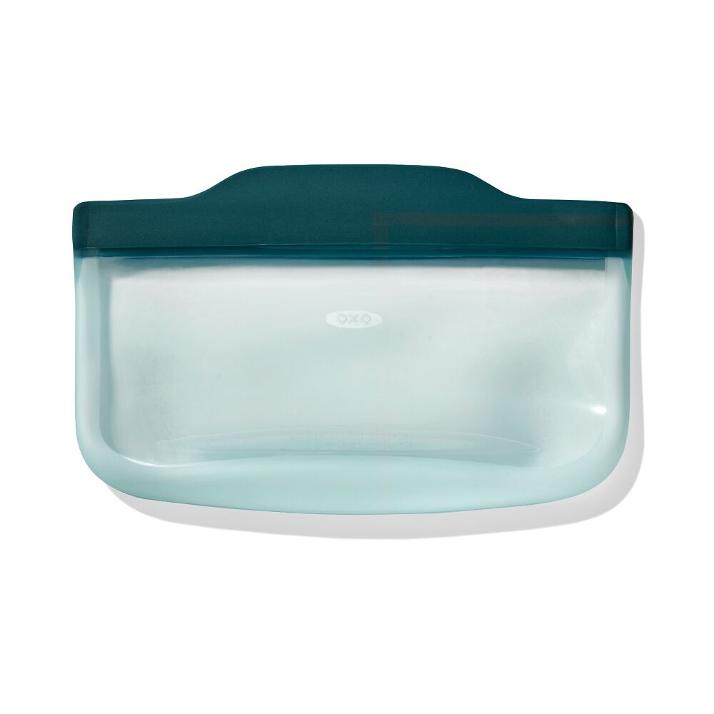 Silicone Reusable Bag - Snack Bag (12 oz) - Lagoon D5