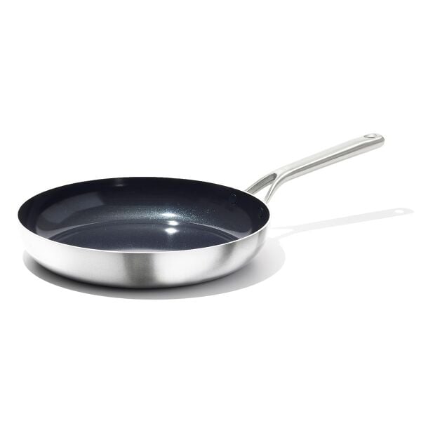 Stainless Steel Mira Series 12in Frypan - Ceramic V8