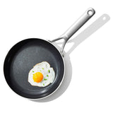Stainless Steel Mira Series 8in Frypan - Ceramic S1