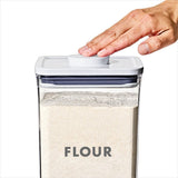 2-Piece Prelabeled POP Container Set with Scoop C1