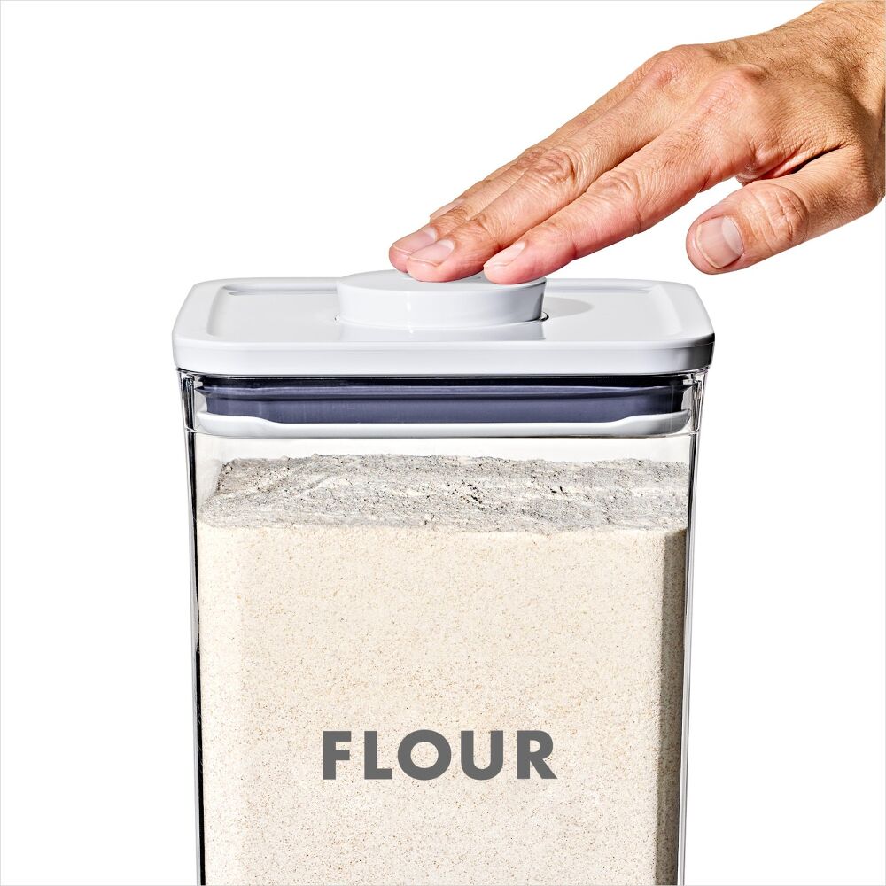 2-Piece Prelabeled POP Container Set with Scoop C1