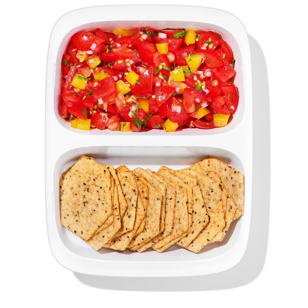 Prep & Go 2-Cup Divided Container Q7
