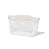 Silicone Reusable Bag - Stand-Up Quart (32 oz) - Oat P2