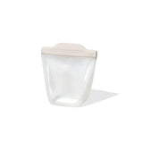 Silicone Reusable Bag - Stand-Up Cup (8 oz) - Oat H7