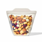 Silicone Reusable Bag - Stand-Up Cup (8 oz) - Oat H7