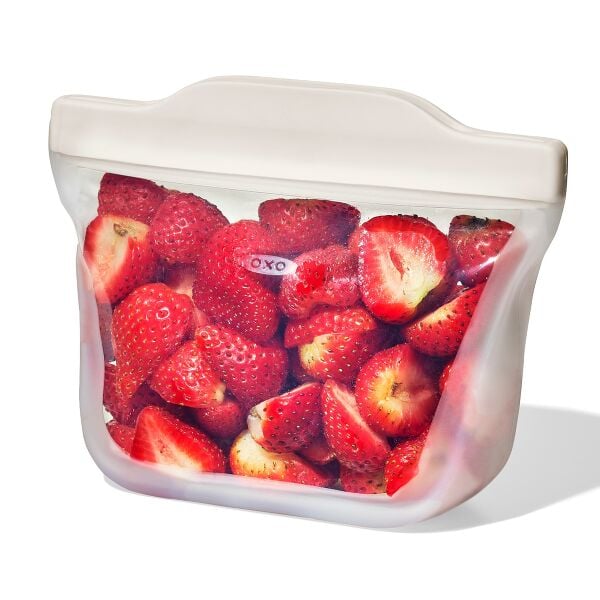 Silicone Reusable Bag - Stand-Up Snack (12 oz) – Oat Q2