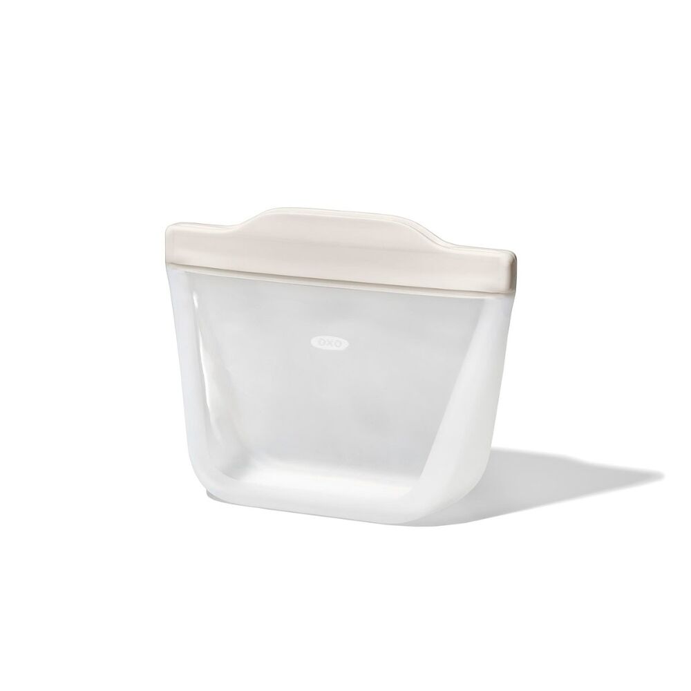 Silicone Reusable Bag - Stand-Up Snack (12 oz) – Oat Q2