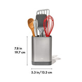 Adjustable Stainless Steel Utensil Holder - Small L8