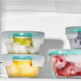 Smart Seal 8-Piece1 Cup Glass Round Container Set C6
