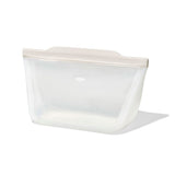 Silicone Reusable Bag - Stand-Up Half Gallon (64 oz) - Oat R1