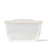 Silicone Reusable Bag - Stand-Up Half Gallon (64 oz) - Oat R1