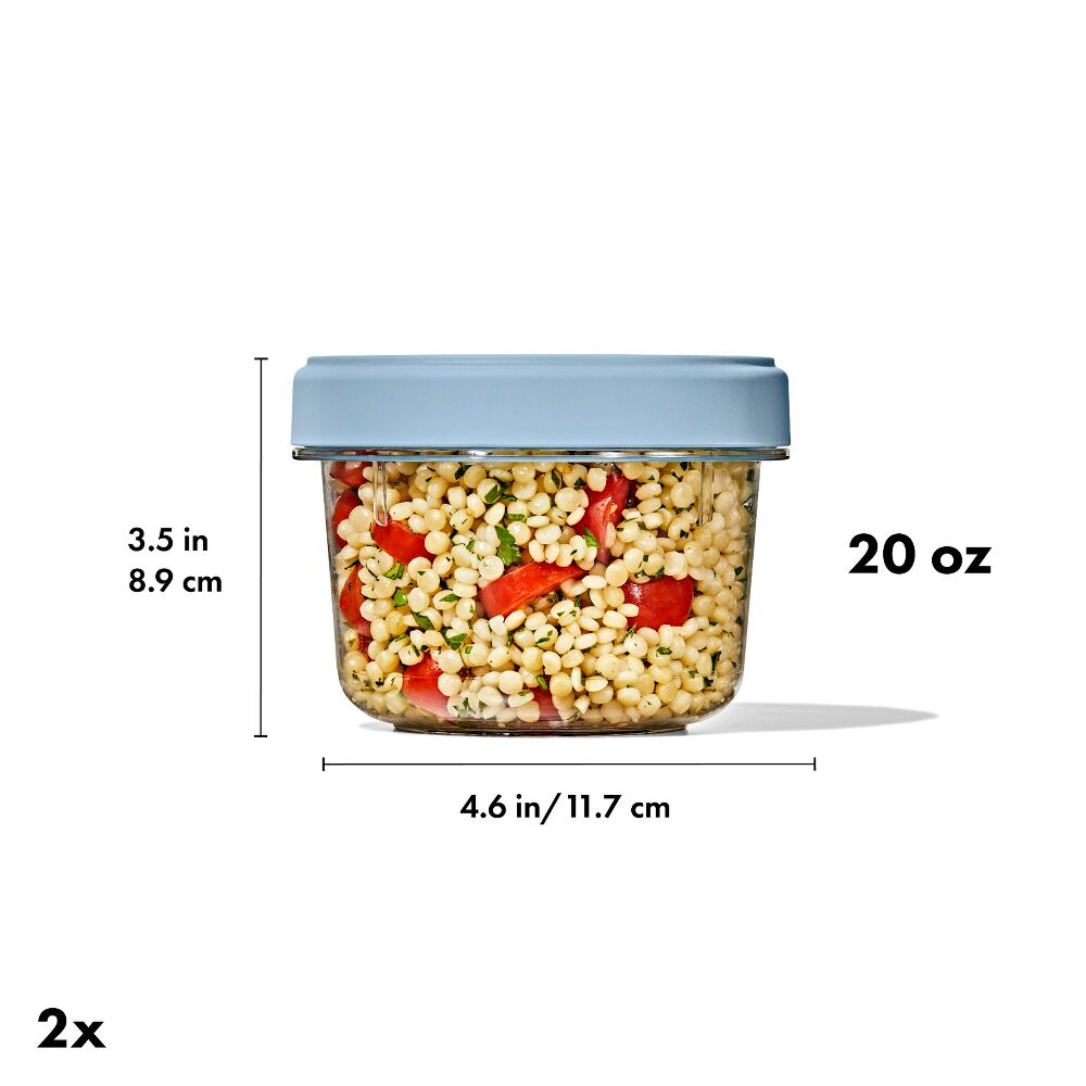 Twist & Stack Container (20 oz) – 2-Pack Y9