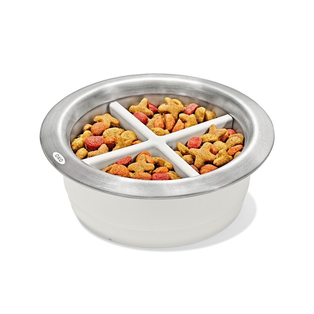 OXO Pet Easy-Clean Slow Feeder - Medium, 2 Cups/489 mL F1