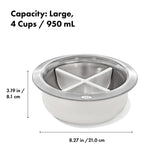 OXO Pet Easy-Clean Slow Feeder - Medium, 2 Cups/489 mL F1