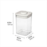 OXO Pet POP Container — Small Square Short — 1.1 Qt/1 L F9
