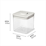 OXO Pet POP Container — Big Square Short — 2.8 Qt/2.6 L D5