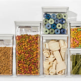 OXO Pet POP Container with Scoop — Big Square Medium — 4.4 Qt/4.2 L T3
