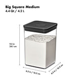 POP Container - Big Square Medium (4.4 Qt/4.2 L) D9