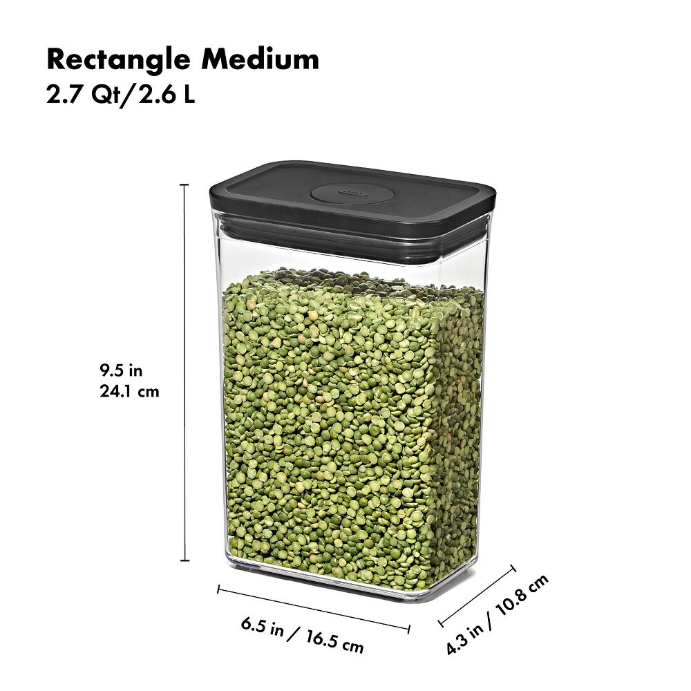 POP Container - Rectangle Medium (2.7 Qt/2.6 L) U9