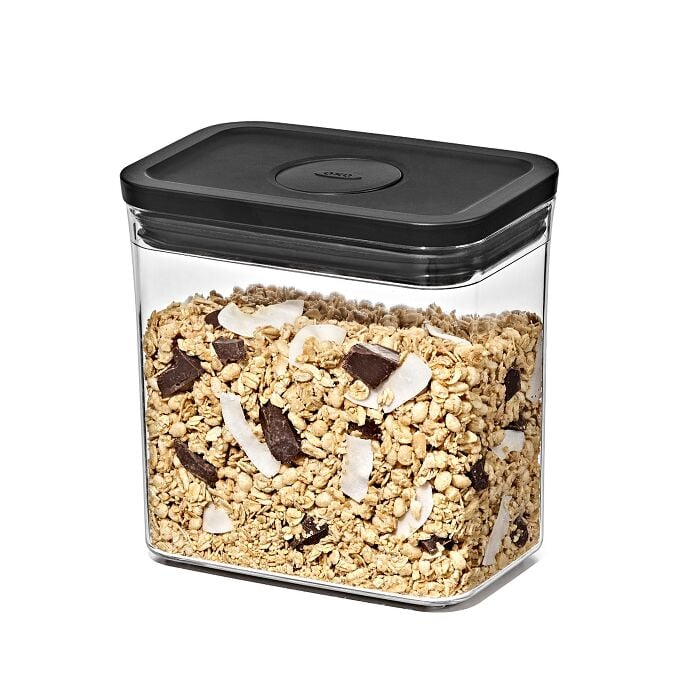 POP Container - Rectangle Short (1.7 Qt/1.6 L) - Matte Black N2