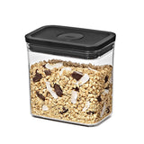 POP Container - Rectangle Short (1.7 Qt/1.6 L) - Matte Black N2