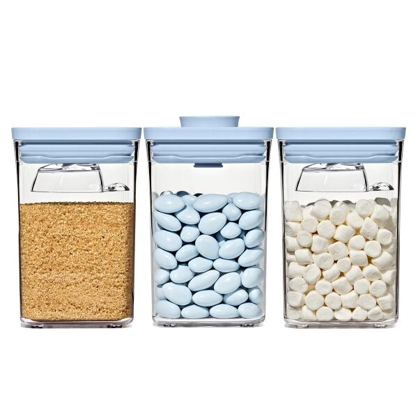 3-Piece POP Container Set with Mini Scoops G0