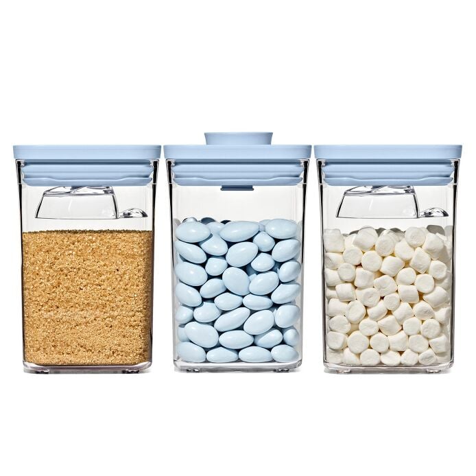 3-Piece POP Container Set with Mini Scoops G0