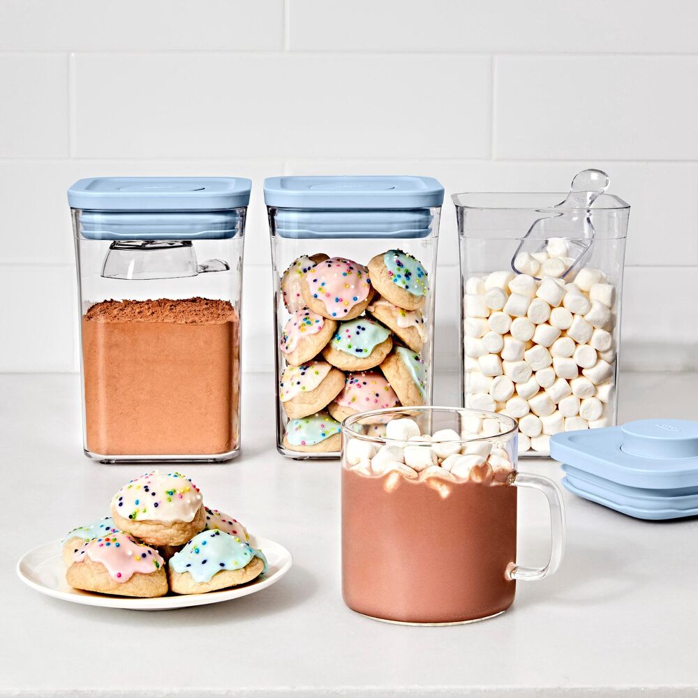 3-Piece POP Container Set with Mini Scoops G0