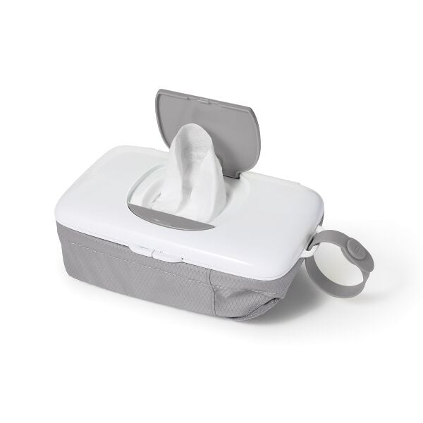 On-the-Go Wipes Dispenser with Diaper Pouch O7